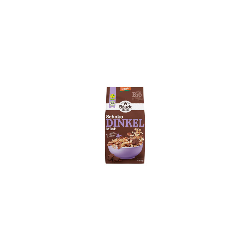 Bauck Mühle - Dinkel Müsli Schokozart demeter