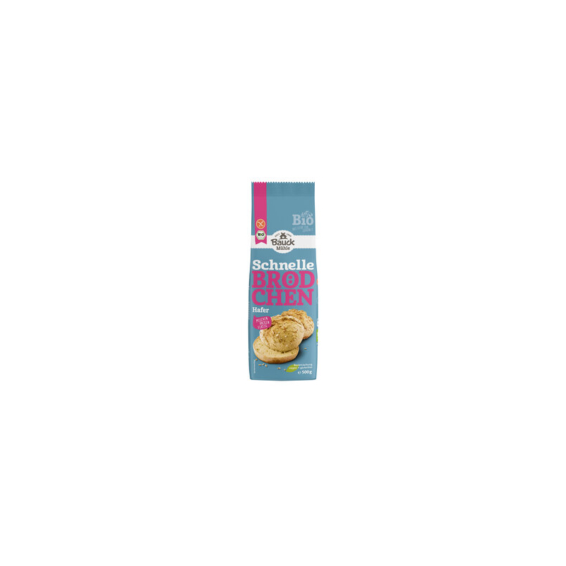 Bauck Mühle - Schnelle Brötchen Hafer glutenfrei