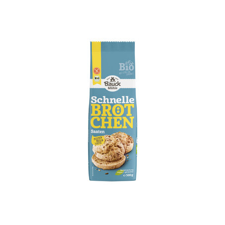 Bauck Mühle - Schnelle Brötchen Saaten glutenfrei