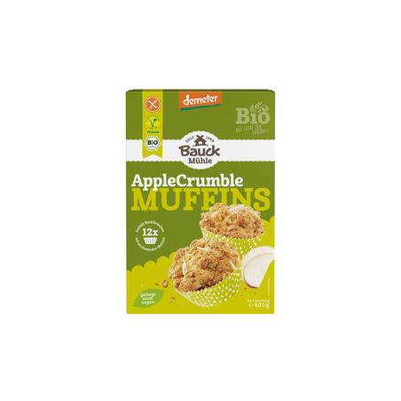 Bauck Mühle - Apple Crumble Muffins gf demeter