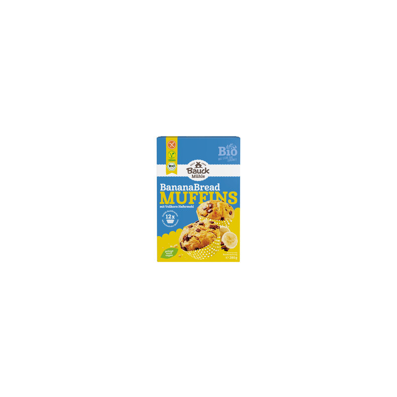 Bauck Mühle - BananaBread Muffins gf Backmischung