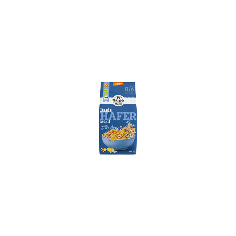 Bauck Mühle - Hafermüsli Basis glutenfrei demeter