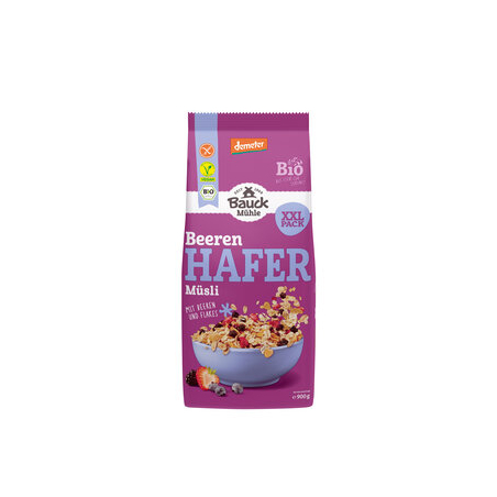 Bauck Mühle - XXL Hafer Müsli Beeren gf. demeter