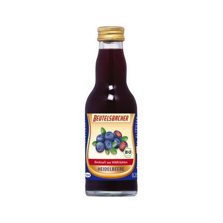Beutelsbacher - Heidelbeer Direktsaft naturtrüb