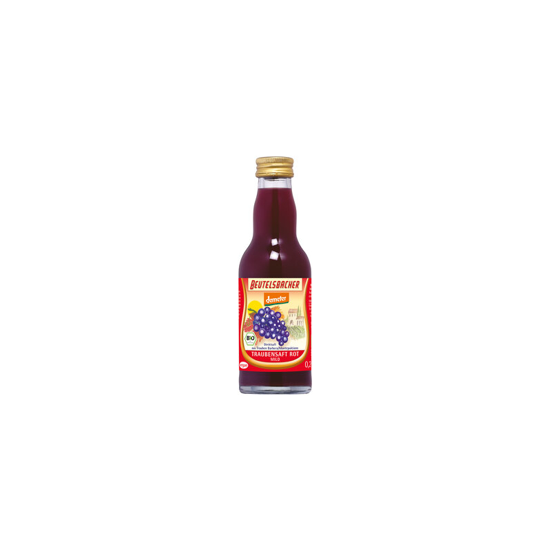 Beutelsbacher - Traubensaft rot Barbera demeter