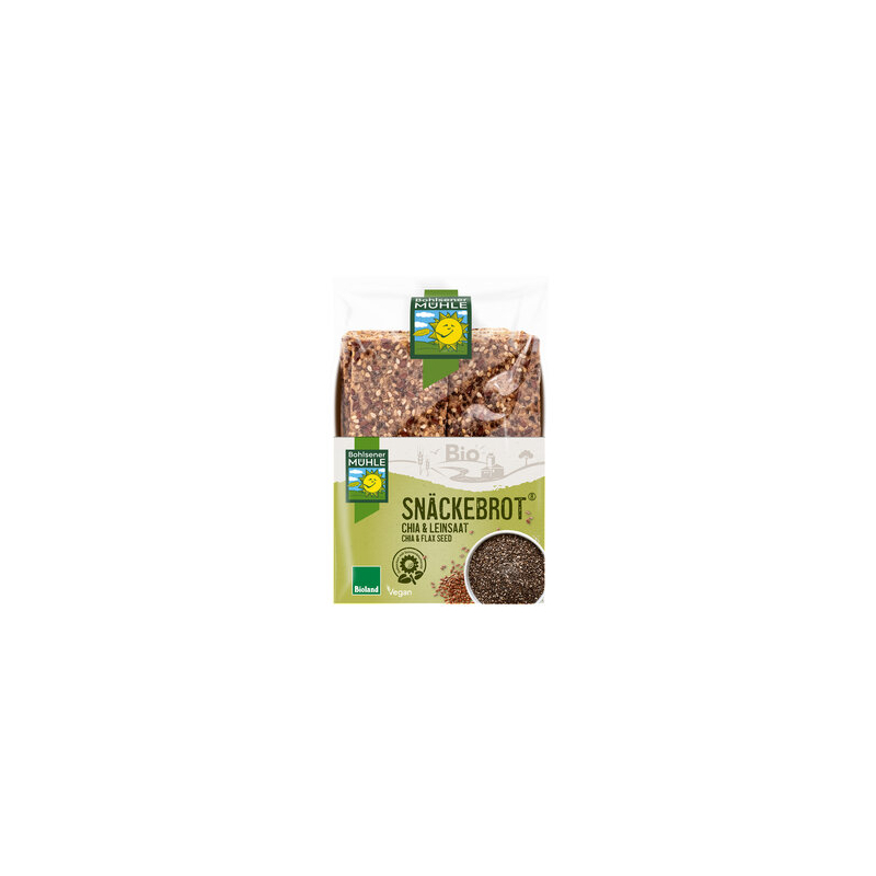 Bohlsener Mühle - Snäckebrot Chia-Leinsaat