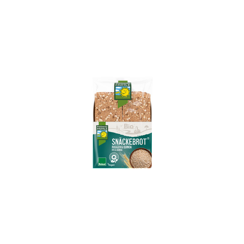 Bohlsener Mühle - Snäckebrot Roggen-Quinoa