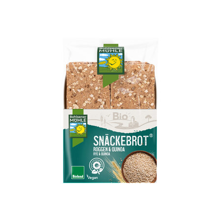 Bohlsener Mühle - Snäckebrot Roggen-Quinoa