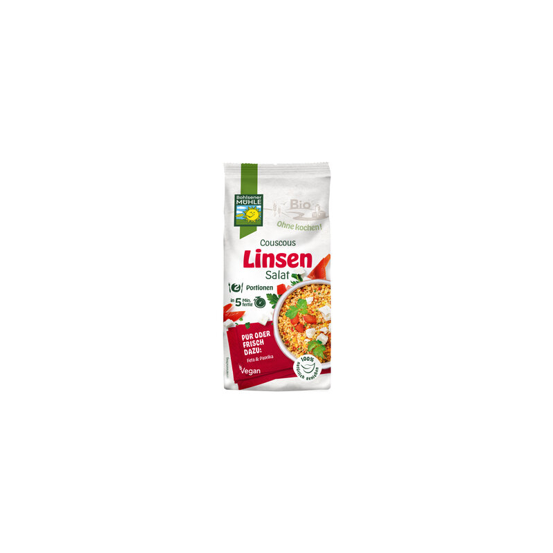 Bohlsener Mühle - Couscous Linsen Salat