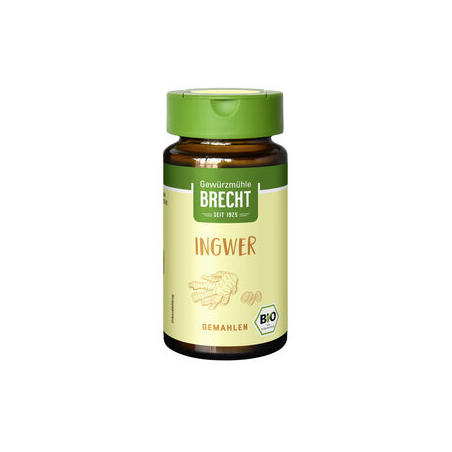 Brecht - Ingwer gemahlen- im Glas