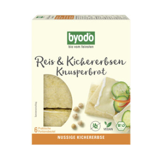 Byodo - Knusperbrot Reis-Kichererbsen