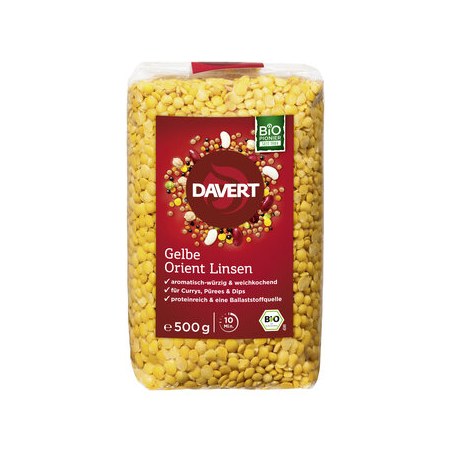Davert - Gelbe Orient Linsen