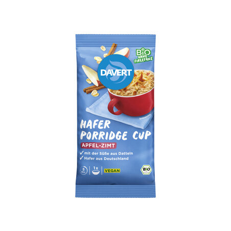 Davert - PorridgeCup Apfel Zimt