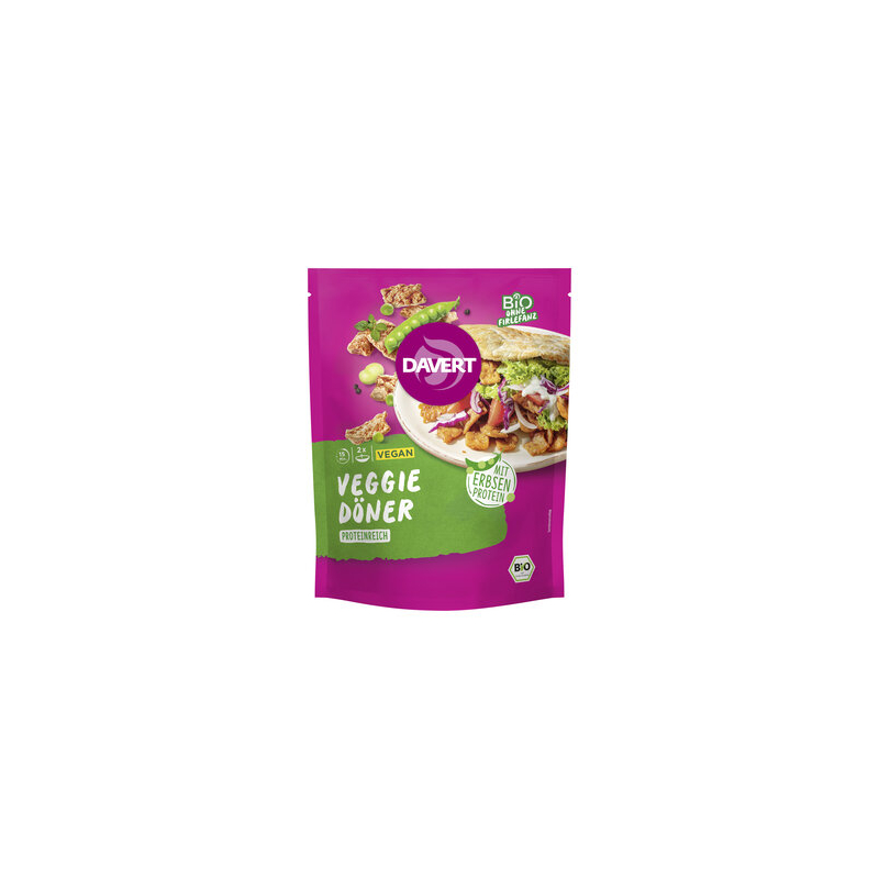 Davert - Veggie Döner mit Erbsenprotein