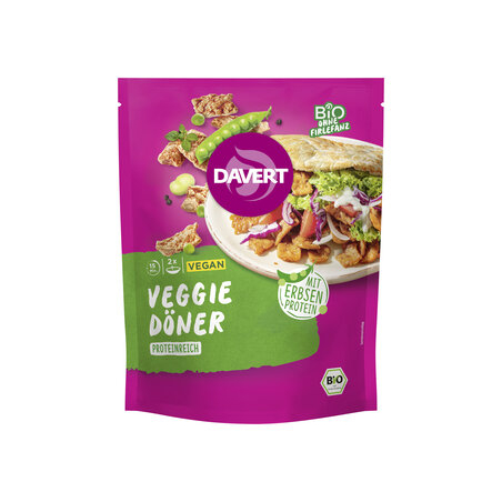 Davert - Veggie Döner mit Erbsenprotein