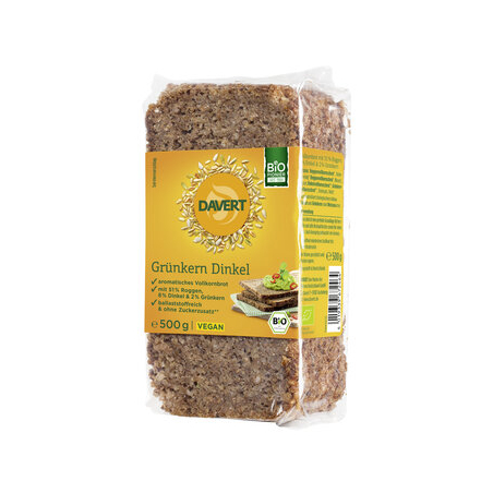 Davert - Grünkern Dinkelbrot