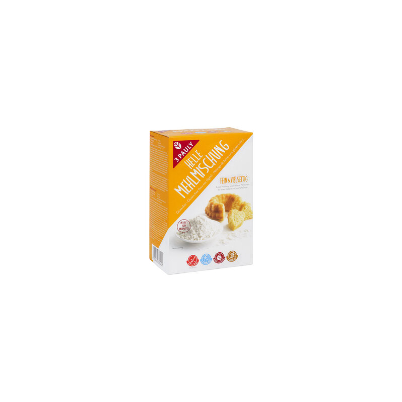 3 Pauly - Mehlmischung hell gf 2x400g