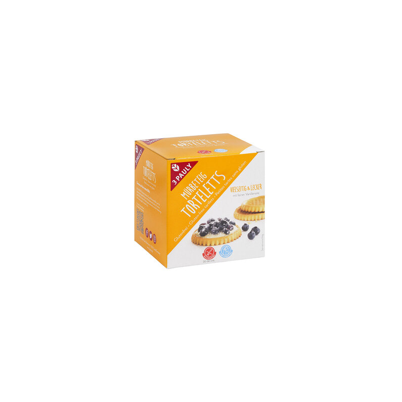 3 Pauly - Mürbeteig Torteletts gf