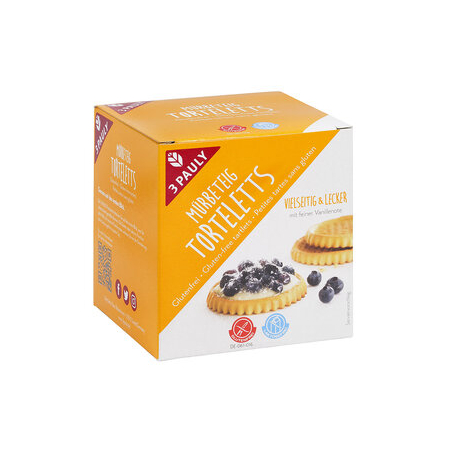 3 Pauly - Mürbeteig Torteletts gf