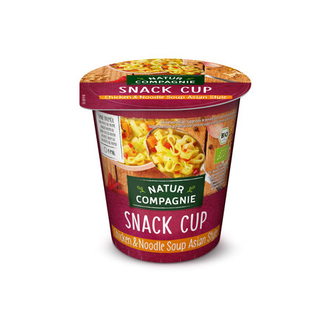 Natur Compagnie - Snack Cup Chicken&Noddle Soup Asian
