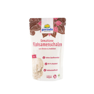 Govinda - Gemahlene Flohsamenschalen