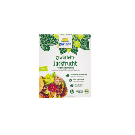 Govinda - Jackfrucht-Fruchtfleisch gewürfelt