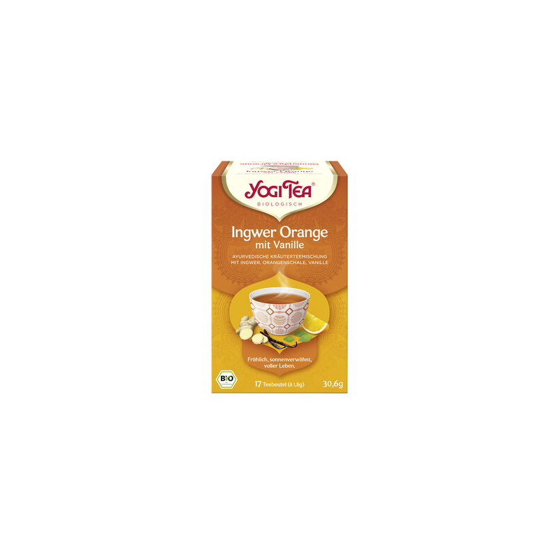 Yogi Tea - CH-Yogi Tea Ingw-Orang-Vanill