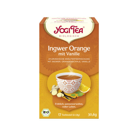 Yogi Tea - CH-Yogi Tea Ingw-Orang-Vanill