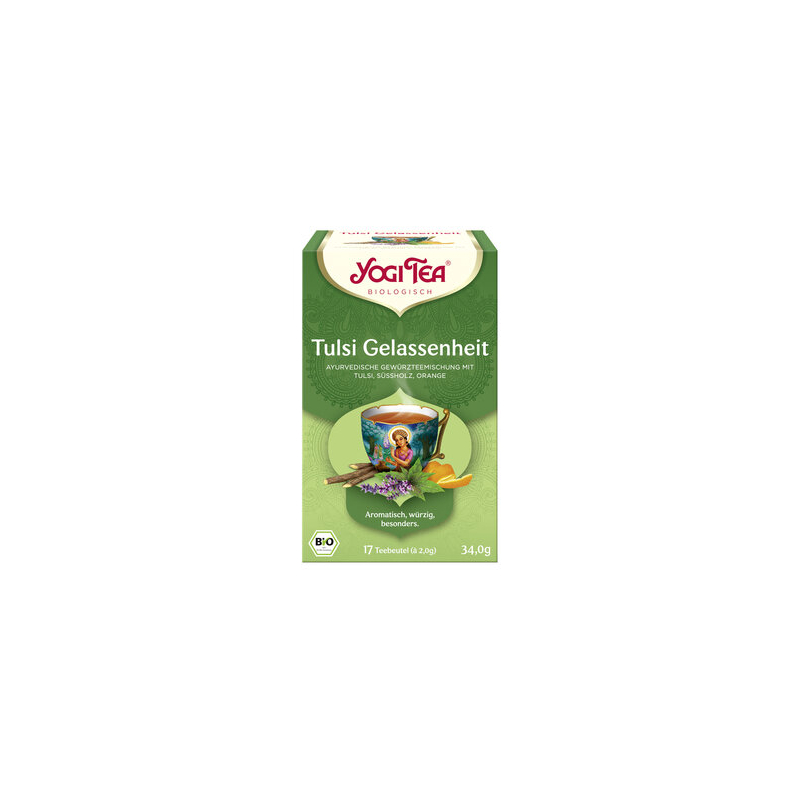 Yogi Tea - CH-Tulsi Gelassenheit Gewürztee