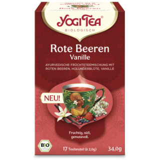 Yogi Tea - CH-Rote Beere Vanille Tee 17 Btl