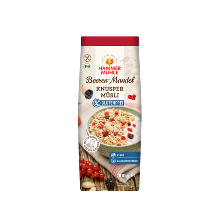 Hammermühle - Beeren Mandel Knuspermüsli gf