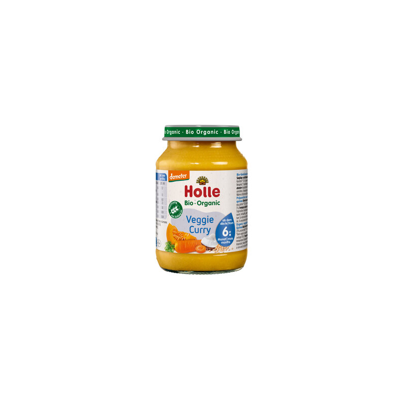 Holle - Veggie Curry demeter Gläschen