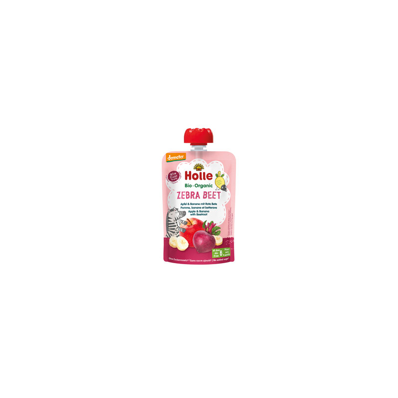 Holle - Zebra Beet - Pouchy Apfel