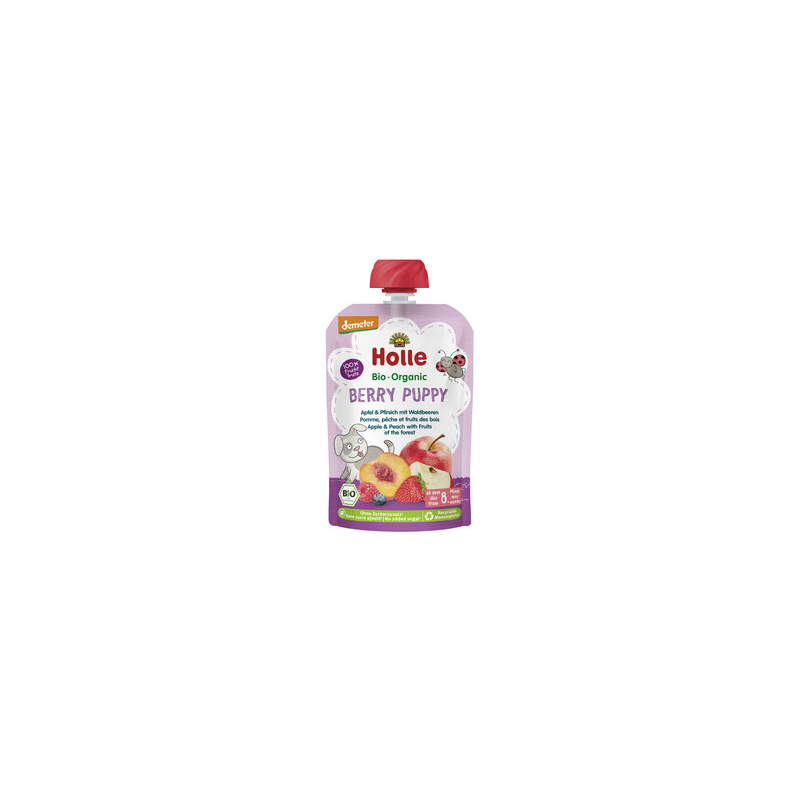 Holle - Berry Puppy - Pouchy Apfel & Pfirsi
