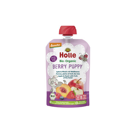 Holle - Berry Puppy - Pouchy Apfel & Pfirsi