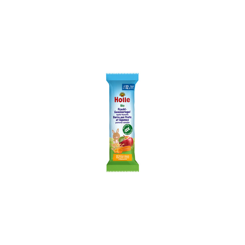 Holle - Frucht-Gemüseriegel Apfel-Karotte
