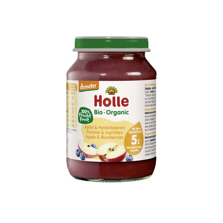 Holle - Apfel & Heidelbeeren demeter