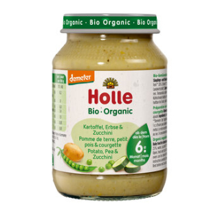 Holle - Kartoffel Erbse&Zucchini demeter