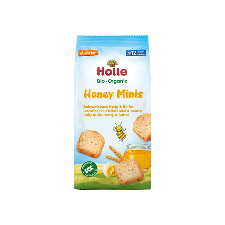 Holle - Honey Minis Babyzwieback demeter