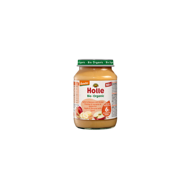 Holle - Apfel&Banane mit Dinkel demeter