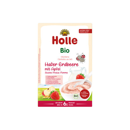 Holle - Milchbrei Hafer Erdbeere mit Apfel
