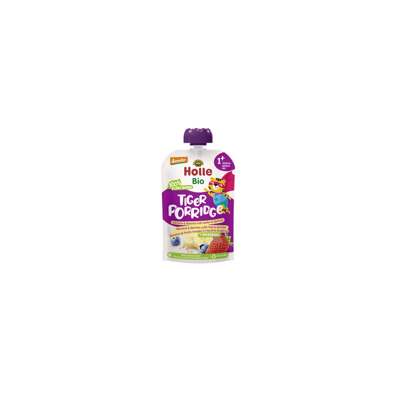 Holle - Tiger Porridge Banane Beere demeter