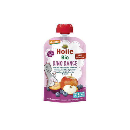 Holle - Dino Dance Apfel Heidelbeer demeter