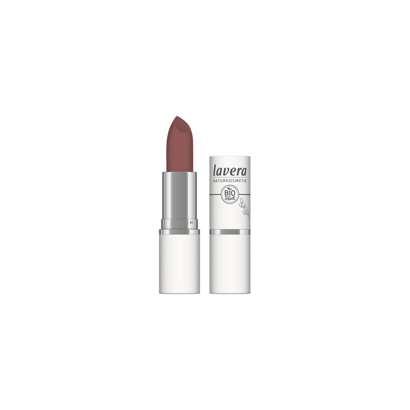 Lavera - Velvet Matt Lipstick Auburn Brown