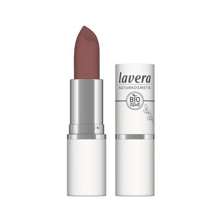 Lavera - Velvet Matt Lipstick Auburn Brown