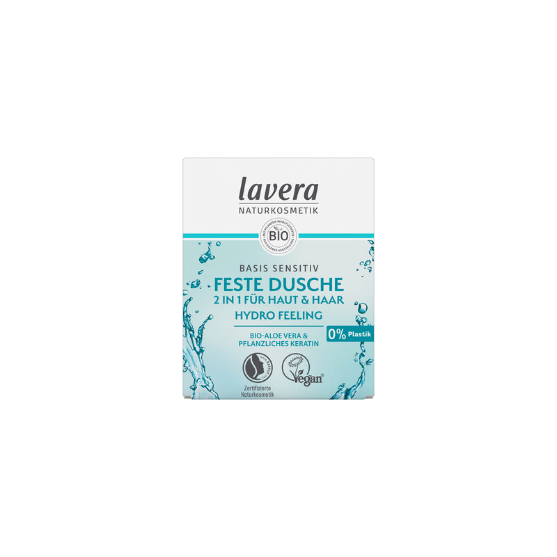 Lavera - Feste Dusche 2 in 1 basis sensitiv