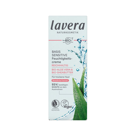 Lavera - Reichh.Feuchtigk.creme Basis sensit