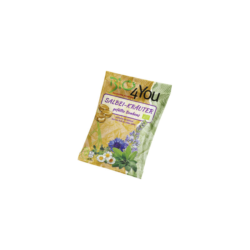 Bio 4You - Bio 4You Salbei-Kräuter-Bonbons