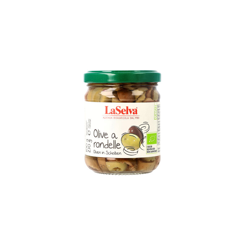 LaSelva - Oliven a rondelle - in Scheiben