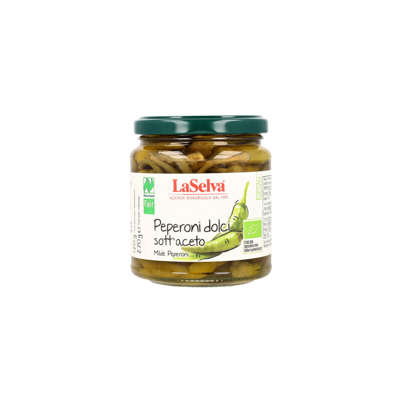 LaSelva - Milde Peperoni grün in Weinessig